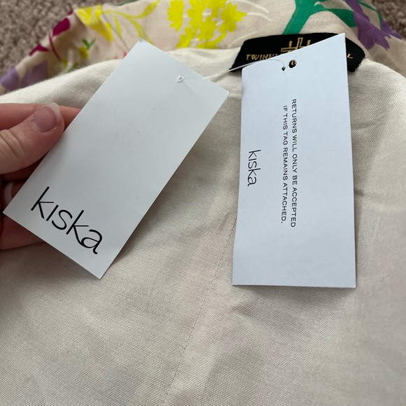 Twinkle Hanspal Garden Print Bouquet Set Blazer Size XS NWT - Picture 6 of 6